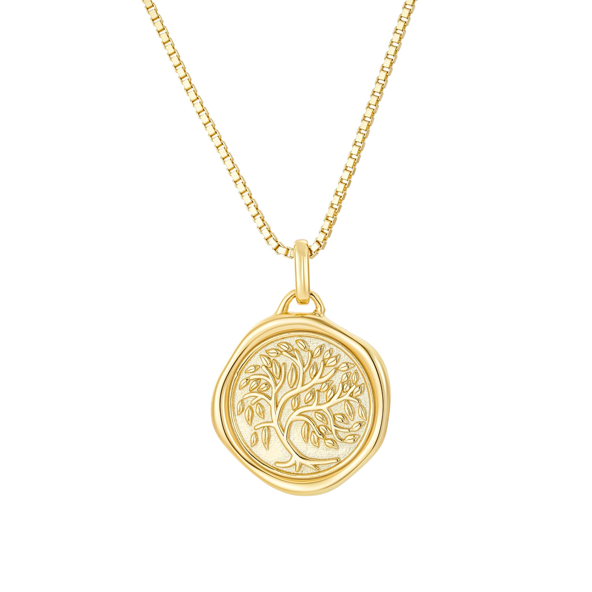 Tree of Life Necklace in Gold